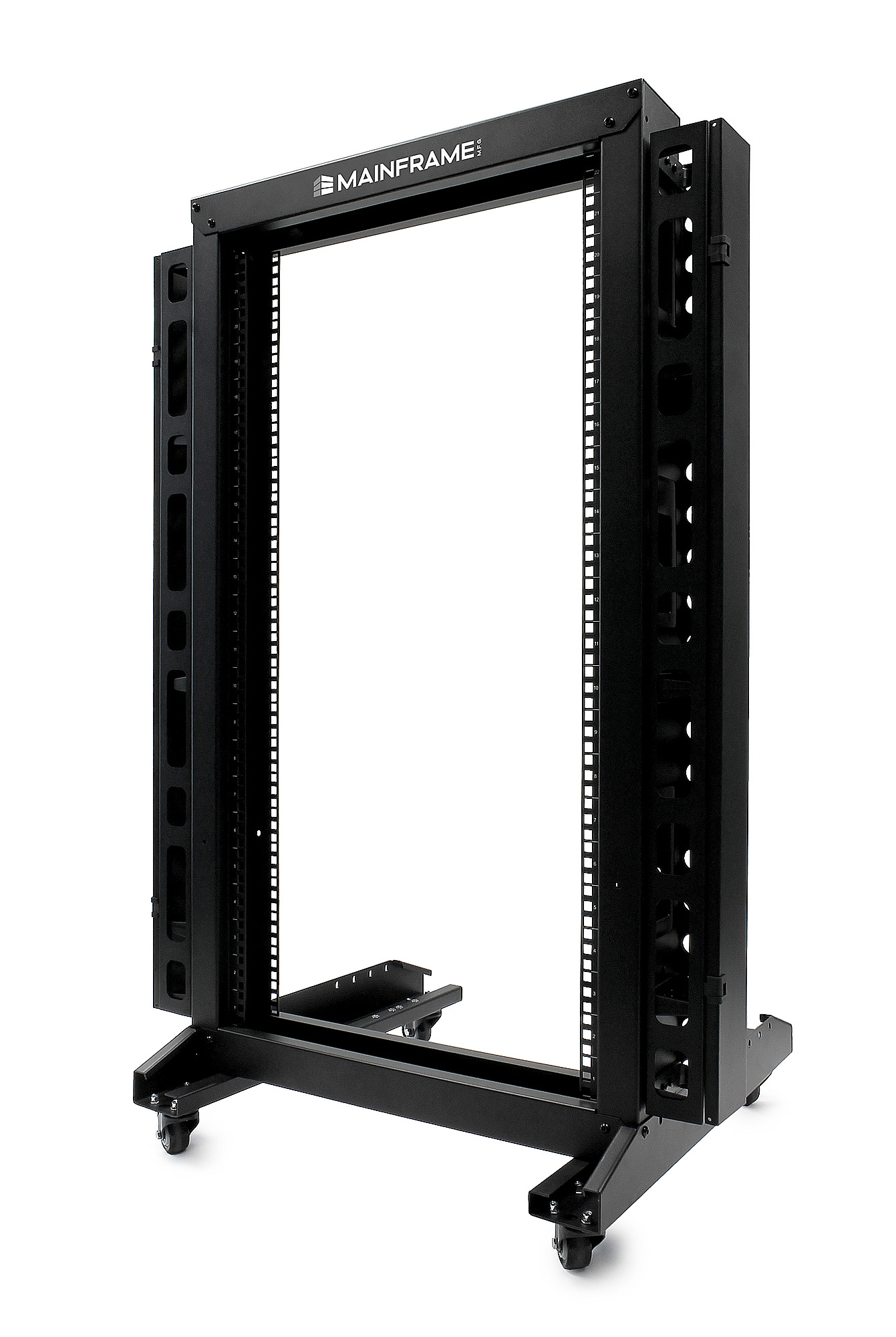 Mainframe 22u 2-post Open Frame Data Rack 