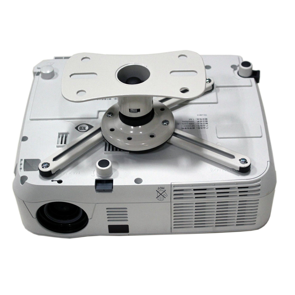 KANTO SHORT PROJECTOR MOUNT 9"-12" WHITE