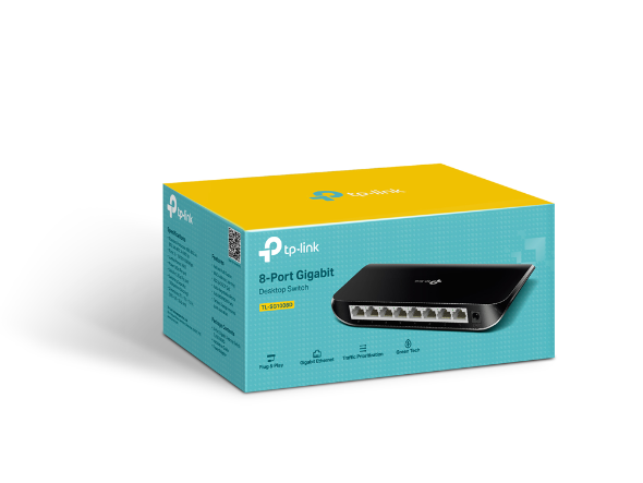 TP-LINK TL-SG1008D 8-port Unmanaged Gigabit Switch