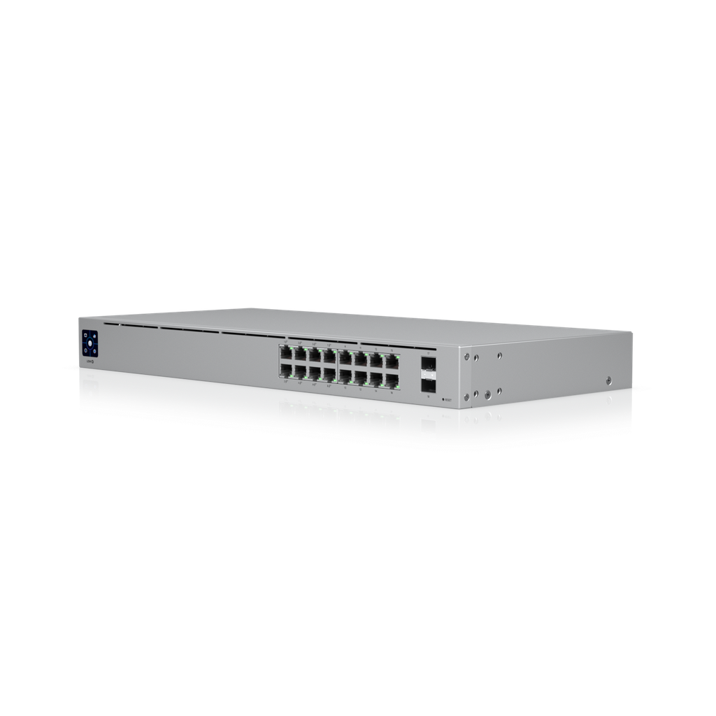 UBIQUITI UNIFI GEN2 16-PORT 8 POE+ 2 SFP GIGABIT SWITCH (42W)