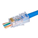 SIMPLY45 PROSERIES PASS THROUGH BLUE TINT - CAT5E UTP WITH CAP45™ - 100PC JAR