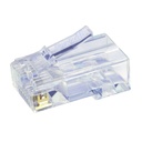 SIMPLY45 Pass Through Blue Tint - Cat5e UTP - 100pc Jar