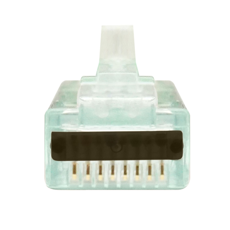 SIMPLY45 PROSeries Pass Through Green Tint - Cat6 UTP with Cap45™ - 100pc Jar