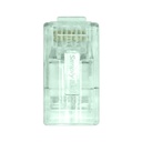 SIMPLY45 PROSeries Pass Through Green Tint - Cat6 UTP with Cap45™ - 100pc Jar