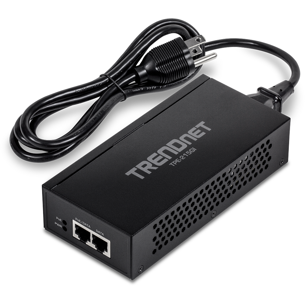 TRENDNET TPE-215GI 2.5G POE+ INJECTOR