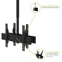 KANTO BACK TO BACK CEILING TV MOUNT 40-80" (100LB PER SCREEN)