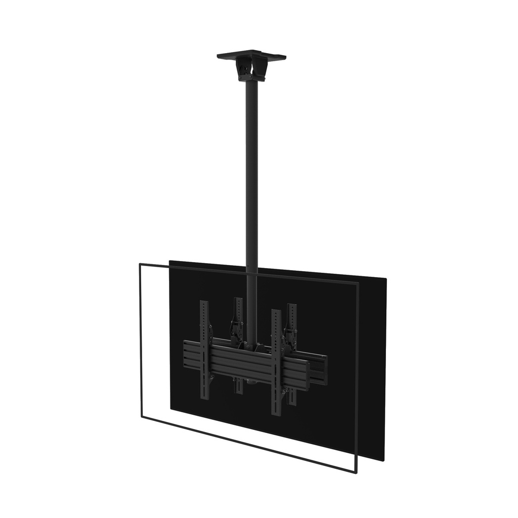 KANTO BACK TO BACK CEILING TV MOUNT 40-80" (100LB PER SCREEN)