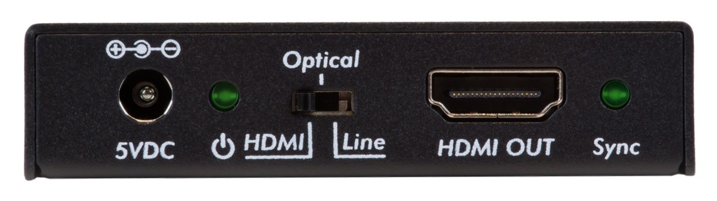 MUXLAB 100527 HDMI to HDMI with Audio Embedder, 4K/60