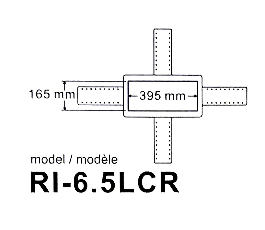 FACTOR ROUGH IN BRACKET FOR FE-LCR