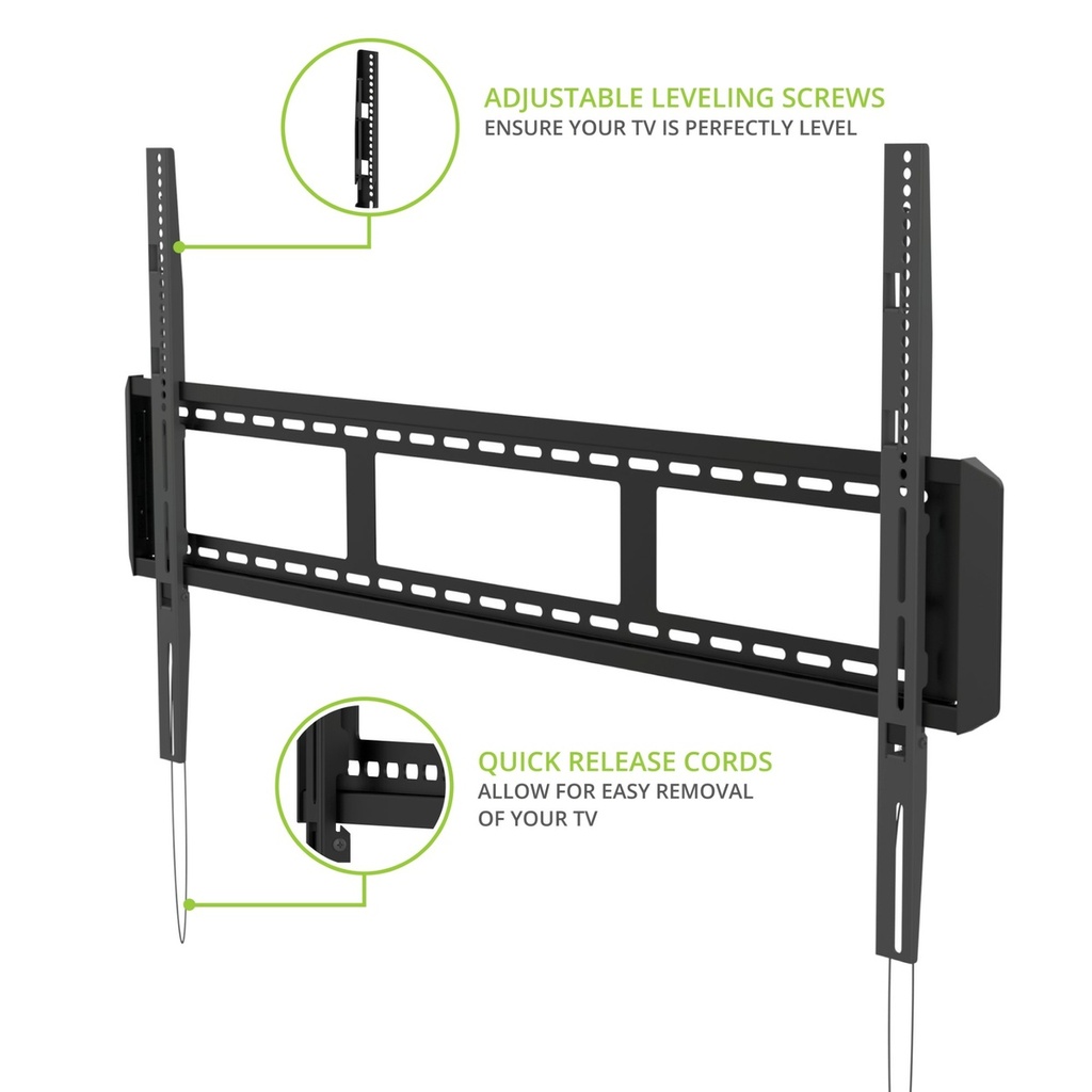 KANTO FIXED LOW PROFILE TV MOUNT 55-120"