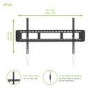 KANTO TILTING TV WALL MOUNT 55-120"