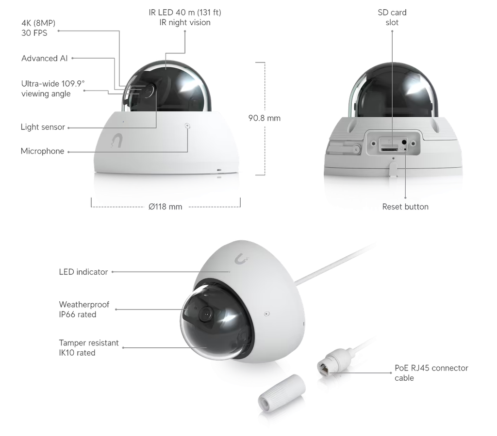 UBIQUITI AI DOME (WHITE)