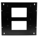 STARTECH 2-POST 8U OPEN FRAME WALL MOUNT NETWORK RACK WITH BUILT-IN SHELF & ADJUSTABLE DEPTH