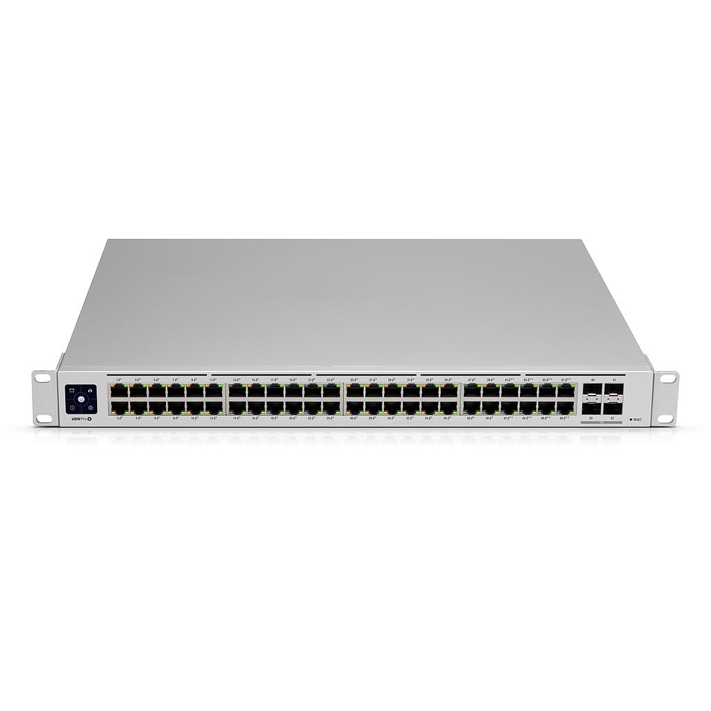 UBIQUITI UNIFI GEN2 48-PORT 40 POE+ 8 POE++ 4 SFP+ 10-GIG SWITCH (600W)