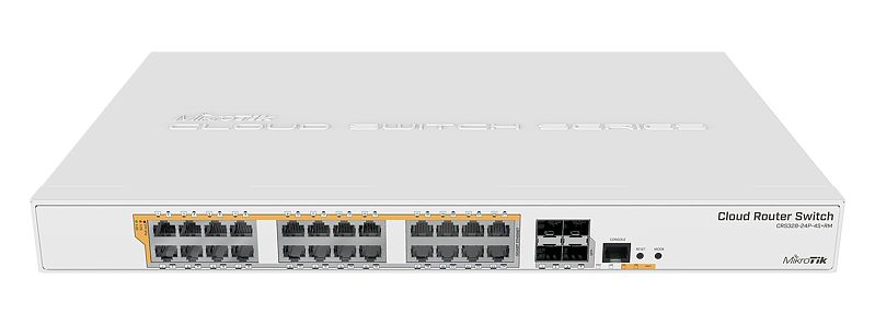 MIKROTIK CLOUD ROUTER SWITCH 24XGB POE+ (450W)