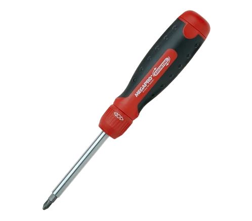 MEGAPRO RATCHETING 13-IN-1 SCREWDRIVER 