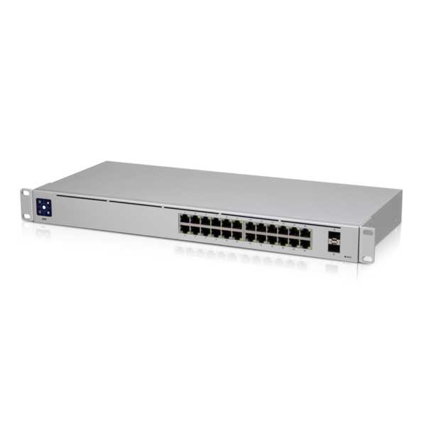 UNIFI GEN2 SWITCH - 24 GIGABIT ETHERNET PORTS AND 2 SFP PORTS - NO POE