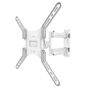 KANTO SINGLE ARM FULL MOTION ARTICULATING TV MOUNT 26"-55" WHITE (80LB)