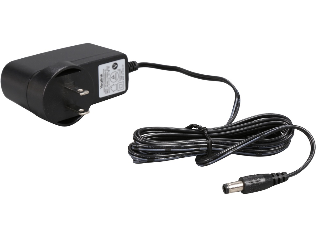 YEALINK AC ADAPTER 100 V AC 240 V AC INPUT 5V DC/2 A OUTPUT