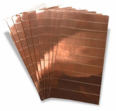 PLATINUM TOOLS COPPER FOIL STRIPS W/CONDUCTIVE ADHESIVE (100/BAG)