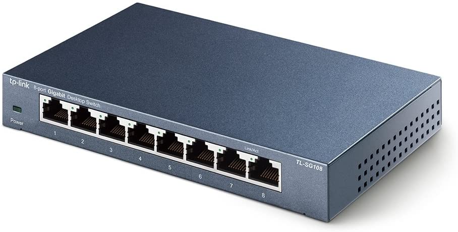 TP-LINK 8-PORT 10/100/1000MBPS DESKTOP SWITCH