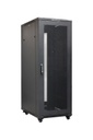 MAINFRAME 32U CLOSED CABINET W/STEEL MESH FRONT & REAR DOORS