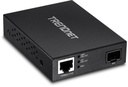 TRENDNET 10/100/1000BASE-T TO MINI GBIC SFP GIGABIT MEDIA CONVERTER (PoE PD)