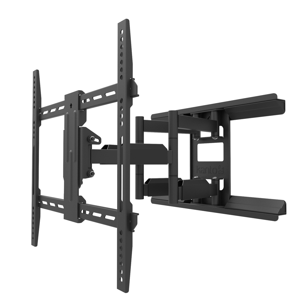 KANTO FULL MOTION TV MOUNT FOR METAL STUDS 34"-65" (100LB)