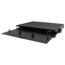 LYNN 1U PREMIUM RACK MOUNT FIBER PATCH PANEL ENCLOSURE (UNLOADED)