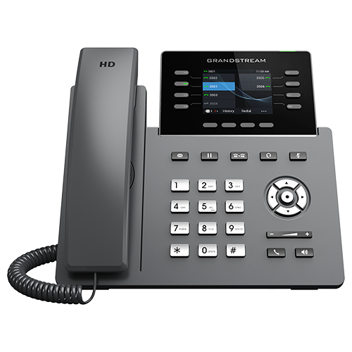 GRANDSTREAM 8 LINE VOIP PHONE (4 SIP) W/ BLUETOOTH & WI-FI