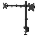 KANTO DUAL ARM DESKTOP MONITOR MOUNT (BLACK)