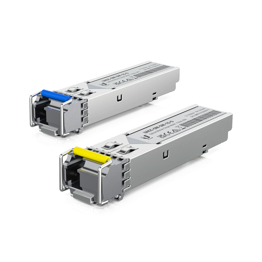 UBIQUITI FIBER SINGLE-MODE BI-DI SFP MODULE (3KM) - 2-PACK