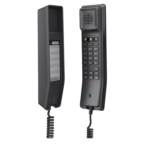 GRANDSTREAM COMPACT HOTEL PHONE BLACK