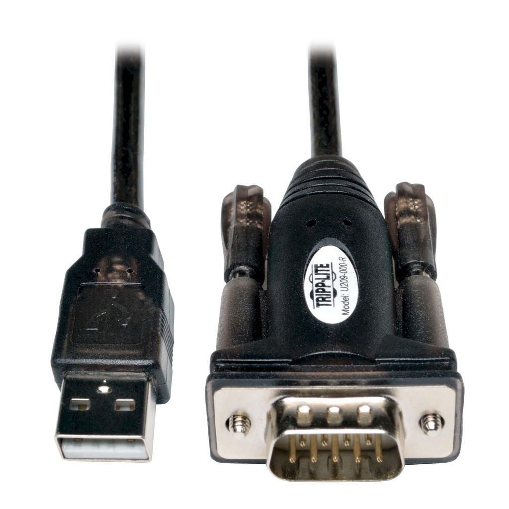 TRIPPLITE USB-A TO RS-232 (DB9) SERIAL CABLE (M/M) 5FT (1.5M)