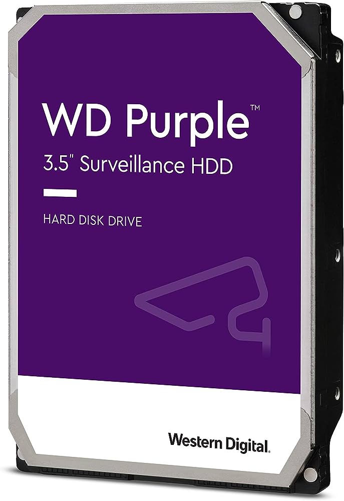 WESTERN DIGITAL PURPLE 3.5" 6TB 5400 RPM 256MB SURVEILLANCE HDD