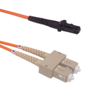 2 METERS MTRJ-SC MM DUPLEX OM1 62.5/125 FIBER OPTIC CABLE