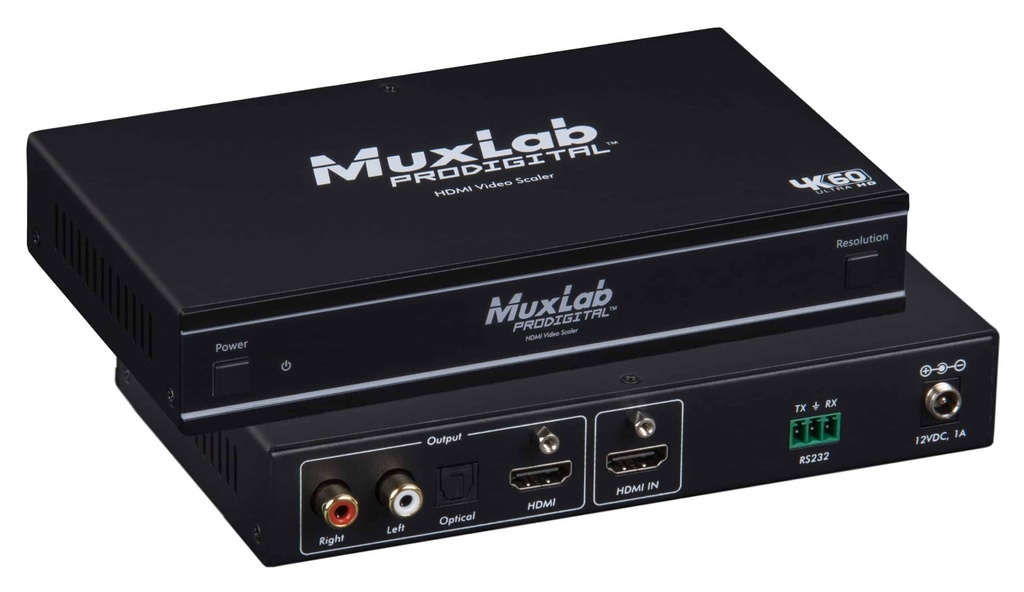 MUXLAB HDMI VIDEO SCALER, 4K/60