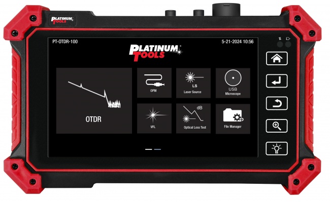 PLATINUM TOOLS MINI OTDR 1550/1310NM OTDR TESTER