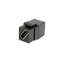 HDMI F/F 8K COUPLER KEYSTONE JACK - BLACK