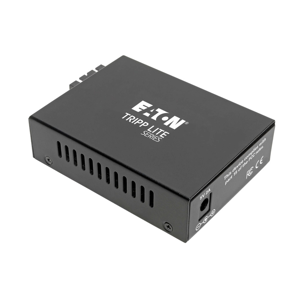 TRIPPLITE GIGABIT SINGLEMODE FIBER SC TO ETHERNET MEDIA CONVERTER