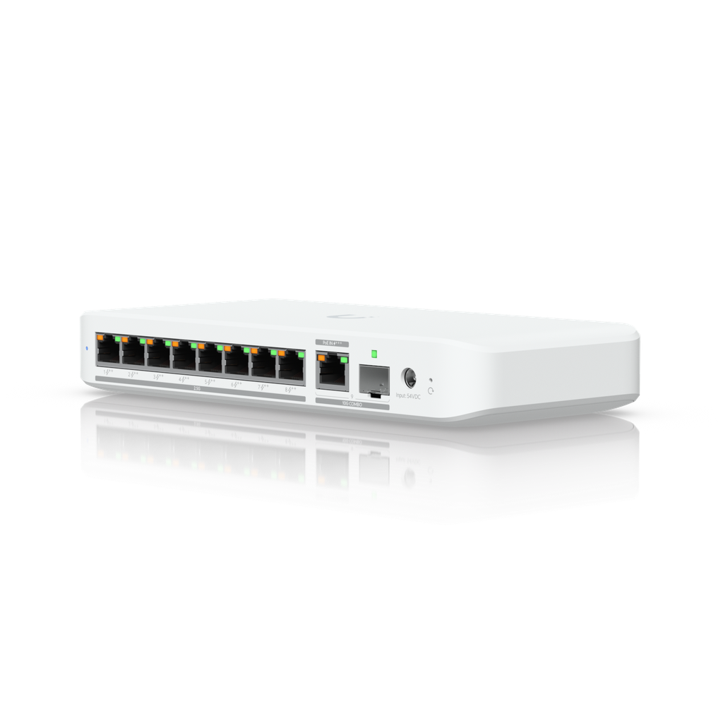 UBIQUITI FLEX MINI 2.5G 8 PORT POE