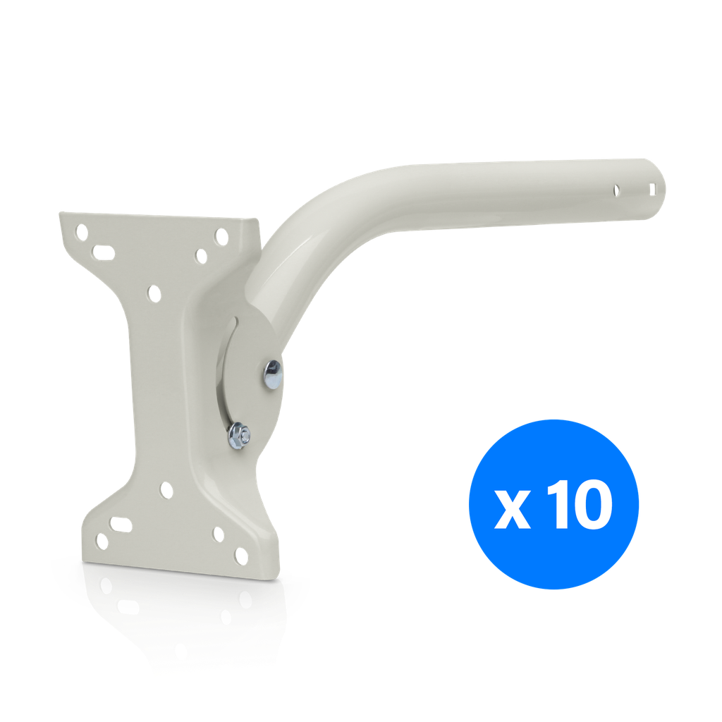 UBIQUITI UNIVERSAL J-PIPE ARM BRACKET 10-PACK