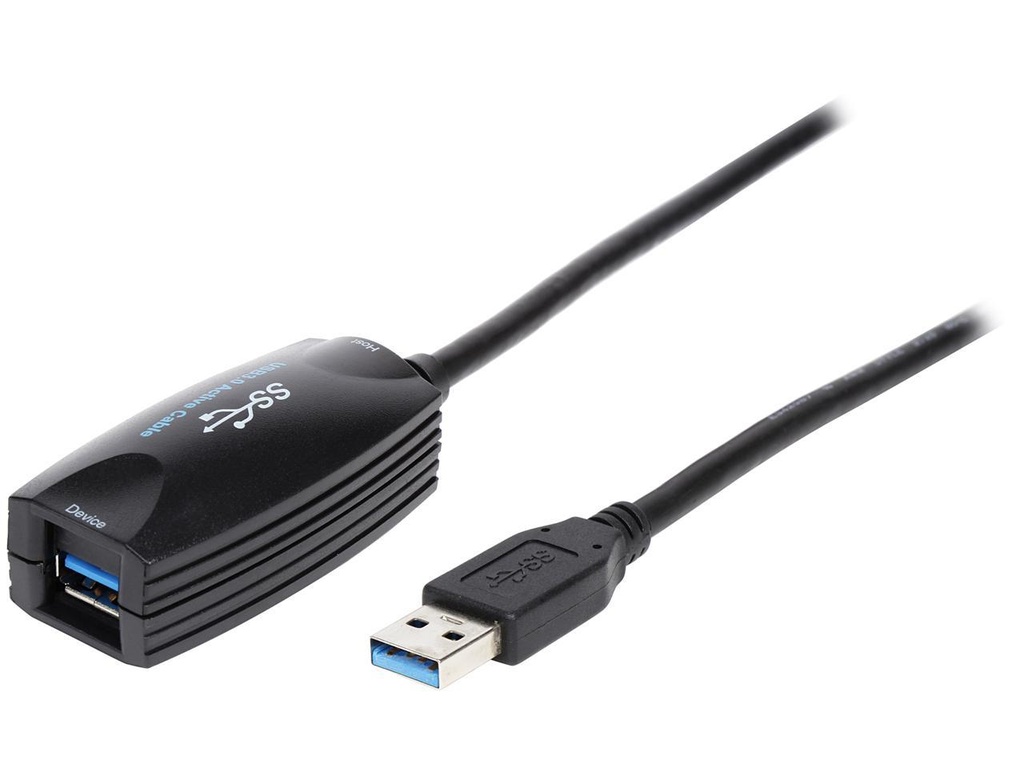 USB 3.0 A/A M/F 16' REPEATER/EXTENSION CABLE