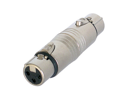 NEUTRIK XLR FEMALE TO XLR FEMALE COUPLER