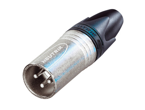 NEUTRIK 3PIN XLR MALE CONNECTOR