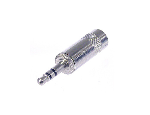 NEUTRIK REAN 3.5MM NICKEL STEREO PLUG WITH CONTACT