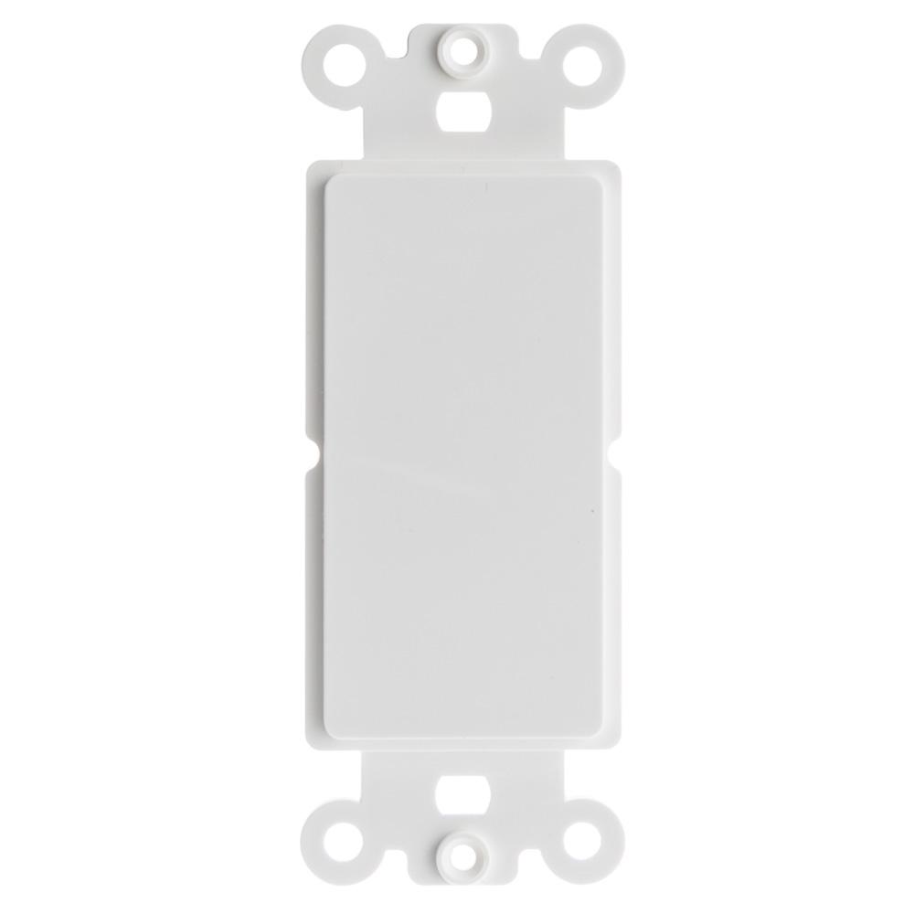 BLANK DECORA STRAP KEYSTONE INSERT - WHITE