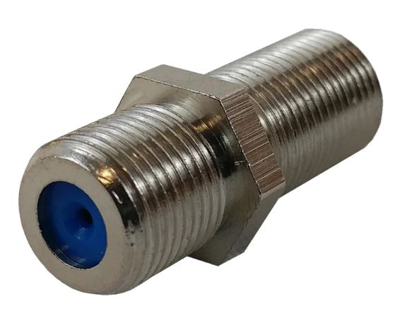 F-TYPE CONNECTOR F/F COUPLER 3GHz