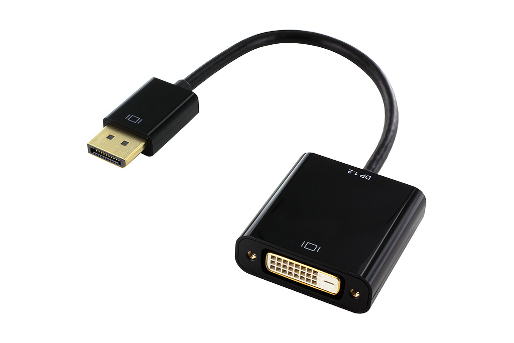 ACTIVE DISPLAYPORT 1.2A MALE TO DVI-D FEMALE ADAPTER