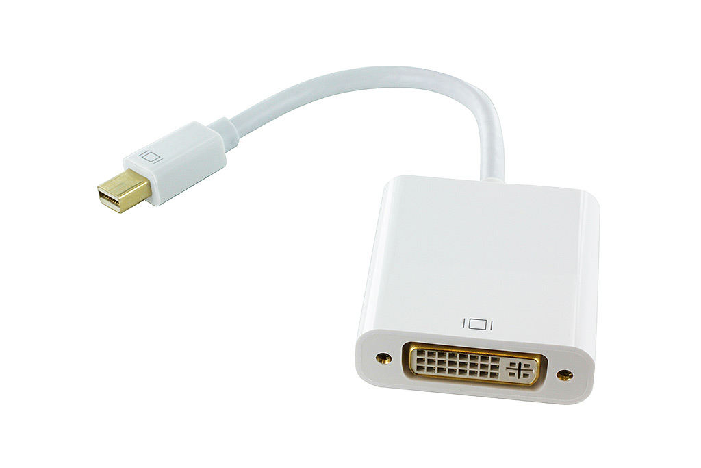 MINI DISPLAYPORT MALE TO DVI FEMALE ADAPTER